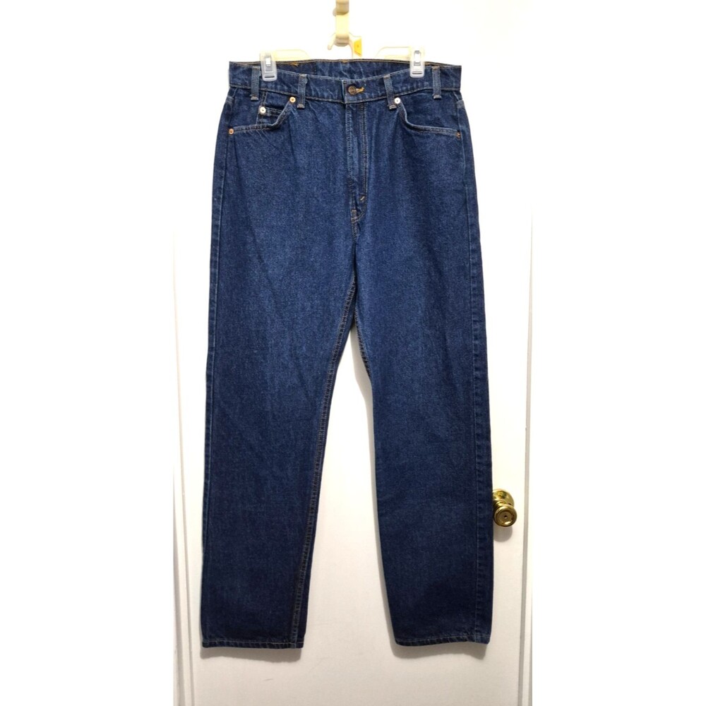 Vtg 1997 Levi s 505 Reg Fit Straight Leg W36 x L32 EUC Made In USA
